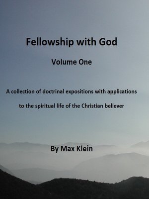cover image of Fellowship With God (Volume One)